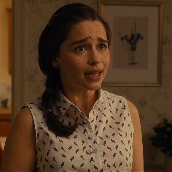 The Savile Row Company Bird Semi-Fitted Sleeveless Shirt Blouse ASO Louisa Clark - Picture 7 of 8